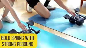 SG[READY STOCK]2024 Upgrade the new multi-functional Abs roller abdominal wheel automatic rebound abdominal training auxiliary exercise trainer