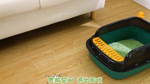 Cute Q Antler shape cat litter box extra large pet litter box toilet kucing tempat berak kucing 貓砂盆 猫砂盆