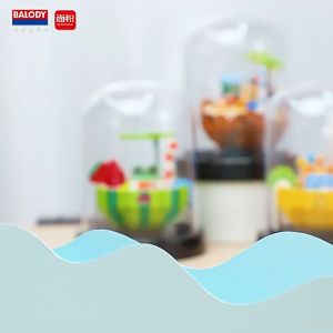 3 Refreshing Summer Fruit Watermelon Coconut Lemon Peach in Jar Building Block [Nano Block]