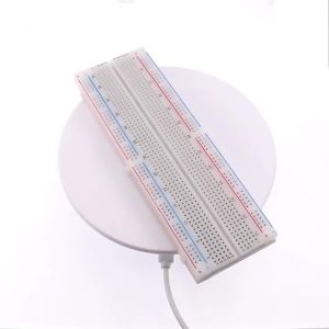 MB102 Breadboard Kit 830/400 Points Prototype Board 65 Jumper Wires U-Shaped Solderless Breadboard Jumper Cables DIY Electronic