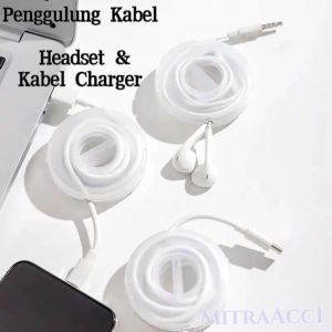 Kotak Penyimpanan Kabel Headset kabel Charger Organizer Tempat Pelindung Kabel Multifungsi