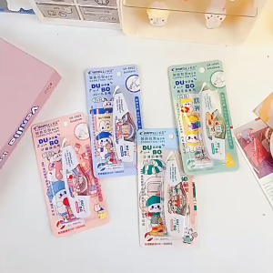 New Transparent Correction Tape with Correction Liquid & Pens Set - High-Quality Office Supplies