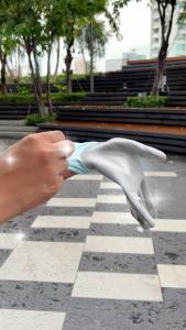 Total ถุงมือผ้า บาง เคลือบ PU ด้านหน้า รุ่น TSPUG01 / เคลือบปลายนิ้ว รุ่น TSPUG02 ( PU Coated Gloves ) - ถุงมือ ถุงมือเคลือบภายใน