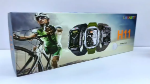 H11 Outdoor Smartwatch for Men 2.01 inch Touch Screen Waterproof Sports Watch Bluetooth Calling Ai Voice for Android iOS