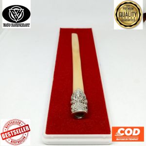 once klokotan tulang kerbau kristal variasi alpaka ukir 12cm