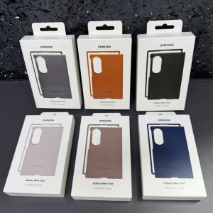 Samsung | Luxury Premium Leather Phone Case For Samsung Galaxy Z Fold 8 5G Full Shockproof Back Shell Fold8 Slim Shockproof Bumper Cover
