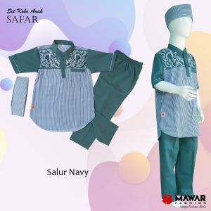Mawar Fashion - Koko Safar Warna Warni Bordir Series / Koko Pakistan Anak 4-12 tahun
