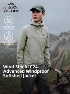 PELLIOT | Windproof Soft Shell Jacket for Men and Women