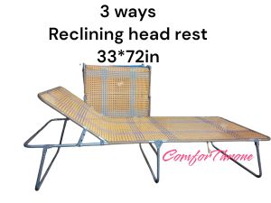 HOSPITAL FOLDING BED SPACE SAVER WITH STURDY FRAMES SINGLE AND DOUBLED SIZE 2x6ft