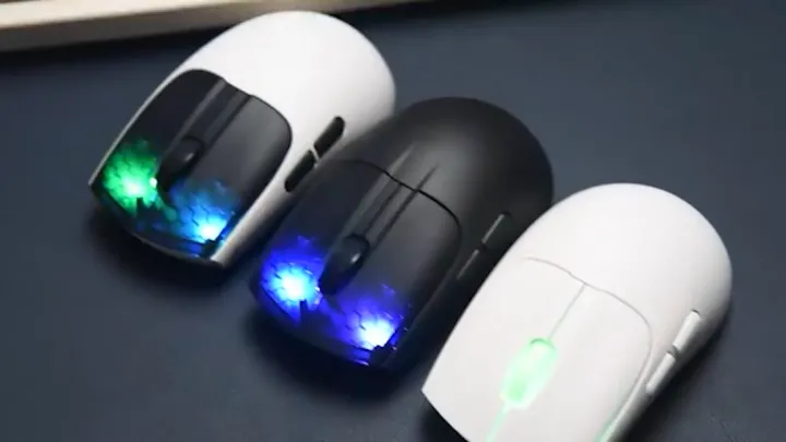 Attack Shark X5 Wireless Gaming Mouse PAW3212 Tri-Mode Bluetooth USB Wired Cable RGB Light Charging Ultralight Mice PC