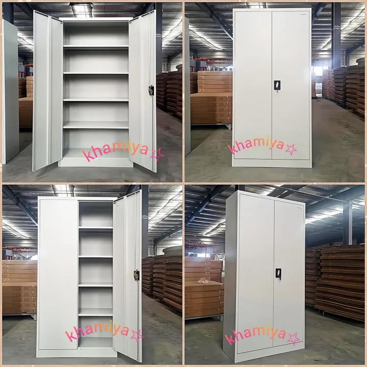 Locker Full Height LF02 Full Height Swing Door Metal Cabinet, Adjustable Shelves, Metal ...