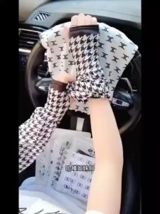 Ống tay chống nắng họa tiết dễ thương vải co giãn mát tay bảo vệ da khi đi nắng chạy xe mùa hè