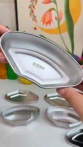 Steamer Kukusan Stainless Scalloped Wadah Kukus Makanan Food Grade Peralatan Dapur Mangkok PH C1234