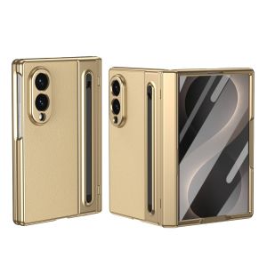 szhaiyu | Hinge Protective Phone Case for Samsung Galaxy Z Fold 8 7 6 5 4 3 ZFold8 Ultra with Pens & with Glass Film Shockproof Cover