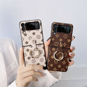 Casing Samsung Galaxy Z Flip 3 Z Flip 5 Z Flip 4 Case Z Flip 3 5G Case with Ring Heavy Duty 2 in 1 Full Body Rugged Shockproof Protection Cover Girls Women Boy Men Covers for Galaxy Z Flip 3