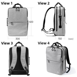 Sanwa Supply | Lightweight Large Capacity Simple Colored 16-inch Laptop Backpack