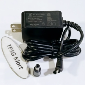 Adapter DC 12V - 1.5A (Đầu 4.8mm x 1.7mm) + Đầu đổi ra 5.5mm x 2.1mm (Bộ Adapt + Đầu đổi)