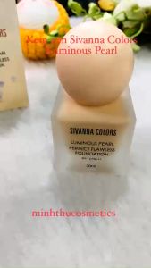 HF633 Sivanna Luminous Pearl Perfect Flawless SPF15 PA+++ - Kem Nền Kiềm Dầu Sivanna Colors