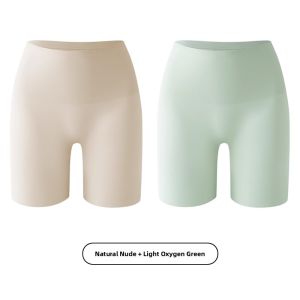 Miiow | Cat Woman Seamless Anti-Light Safety Pants Womens Underwear Two-In-One 2025 New High-Waist Bottoming Tights Three-In-One