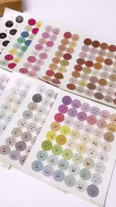 Sticker Emoji/Smiley Face Sticker/Deco Jurnal HP Laptop Scrapbook/Stiker Aesthetic