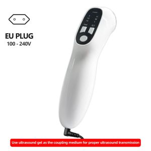 Máy Massage Siêu Âm Cầm Tay 1MHz Thiết Bị Chăm Sóc Cơ Thể Bằng Sóng Siêu Âm 3 Cấp Độ Dùng Cho Cổ Vai Lưng Chân Dụng Cụ Massage Cá Nhân