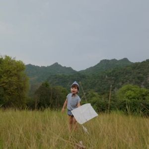 Saeson Tencel™ Little Wanderer Collar Jumpsuit