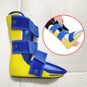 1 ชิ้นเด็กทางการแพทย์ข้อเท้าเท้าสนับสนุนรั้ง - Fracture Sprain Protector ข้อเท้า Fixing Splint - สําหรับหลังผ่าตัด Recovery บรรเทาอาการปวด
