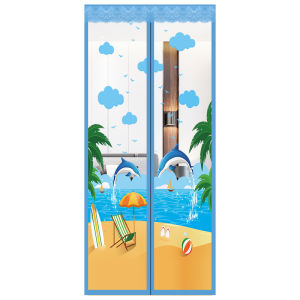 Anti-mosquito Self-adhesive Magnetic Door Screen