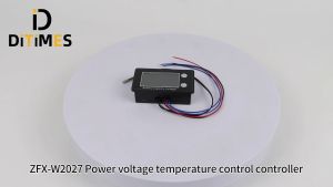 ไฟแสดงสถานะแบตเตอรี่ตะกั่วกรด LCD DC10-100V voltmeter baterai ทดสอบแรงดันไฟฟ้าดิจิตอลควบคุมอุณหภูมิ