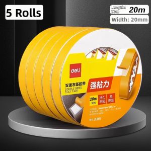 deli | High Strength Transparent Traceless Adhesive Tape Grid Mesh
