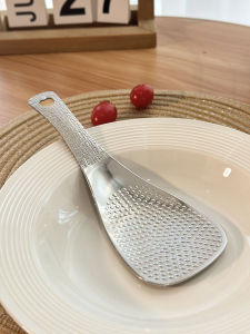 Ultra-Thick Handle 18/10 Stainless Steel Rice Spoon Rice Serving Spoon Electric Rice Cooker Rice Spoon Compact Elegant