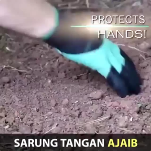 2pcs sarung tangan berkebun alat berkebun anti tusukan sarung tangan cakar alat pertanian peralatan berkebun sarung tangan anti duri