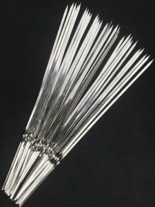 CHUANCHUANHENMANG | 304 Stainless Steel BBQ Skewers