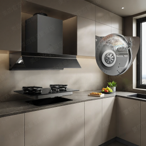 Midea | High Suction Power Top and Side Integrated Steam Cleaning Range Hood