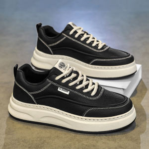 New Fall Breathable Versatile Classic Black Low-top Sneakers