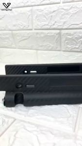 Isi 2Pcs Dudukan Plat Nomor Mobil JDM RACING CARBON 3D Universal Motif Acak Tempat Pelat Nomer MSV