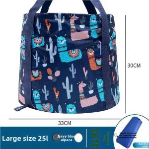 gumahus | Portable Folding Laundry Bucket with Foot Soaking Function