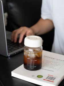 Portable Mini Glass Cup High Temperature Resistant Insulated Water Bottle Pocket Size Student Cup Compact Glass Cup for Dining And Cooking