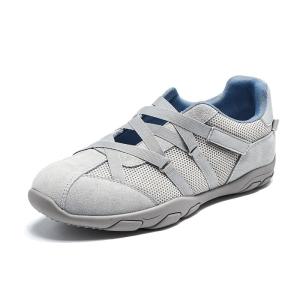 Agsdon | Female Training Shoes Sporty Mary Jane Style Hook and Loop Breathable Mesh Casual