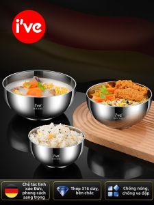 IVE | Bát Inox 316L Chống Nứt Chịu Nhiệt