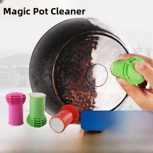 Kitchen Nanometer Magic Brush Pot Cleaner Rust Remover Stain Removal Stick No Scratch Rust Removal Tool for Pots And Pans
