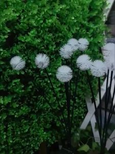 WarmWowo Led พลังงานแสงอาทิตย ์ โคมไฟสนามหญ้าดอกแดนดิไลอัน ไฟตกแต่งสวน เหมาะสำหรับสวนในบ้าน สนามหญ้า และตกแต่งทางเดิน