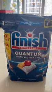 Viên rửa chén bát Finish Quantum túi 64 viên – Hàng nhập khẩu chính hãng 100%