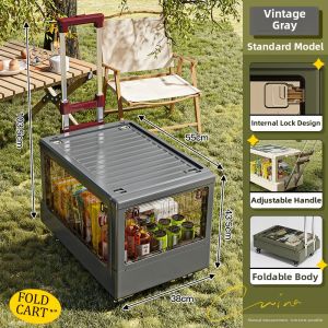 TAOXIAOHE | Multifunctional Large Capacity Folding Trolley