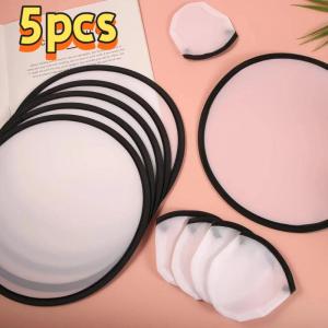 Foldable Hand Cooling Fan 5/10pcs Portable Mini Pocket Fan Dual Purpose Flying Disc for Family Outdoor Gatherings Summer