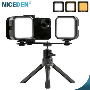 NICEDEN Dental Supplementary Oral LED Filling Light Flash Photography For Denture Intraoral Treatment Photo Dental Lamp With Bracket Adjustable Light Color