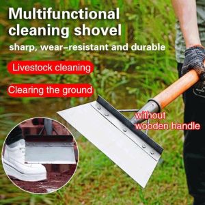 Multifunctional Outdoor Garden Cleaning Shovel Carbon Steel Weeding Plant Farm Tool Garden Lawn Trowel