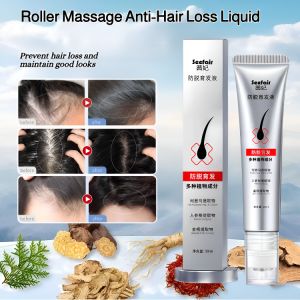 Roller Massage Anti-Hair Loss Liquid Strong Hair Root Roller Essence Strengthening Hair Thickening Essence Hair Growth Serum