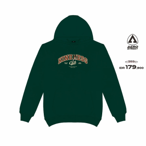 Aerostreet Hoodie Kindness Club Hijau Sweater Jumper CBDAA