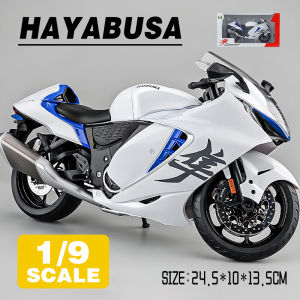 LEO 1:9 SUZUKI HAYABUSA Motorcycle Diecast Model Car Alloy Collection Gift For Kids Boy Girl